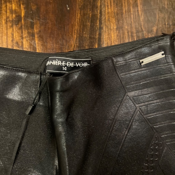 Maniere De voir Matte Leggings - Black - Picture 4 of 4